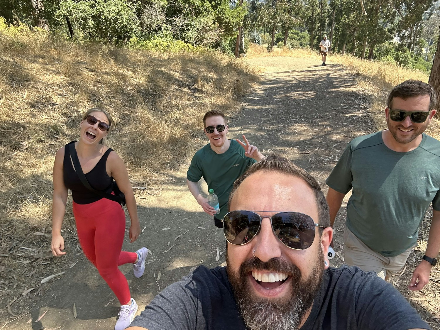 Butter team members enjoying a hike during our 2024 all company off-site in Berkeley, CA