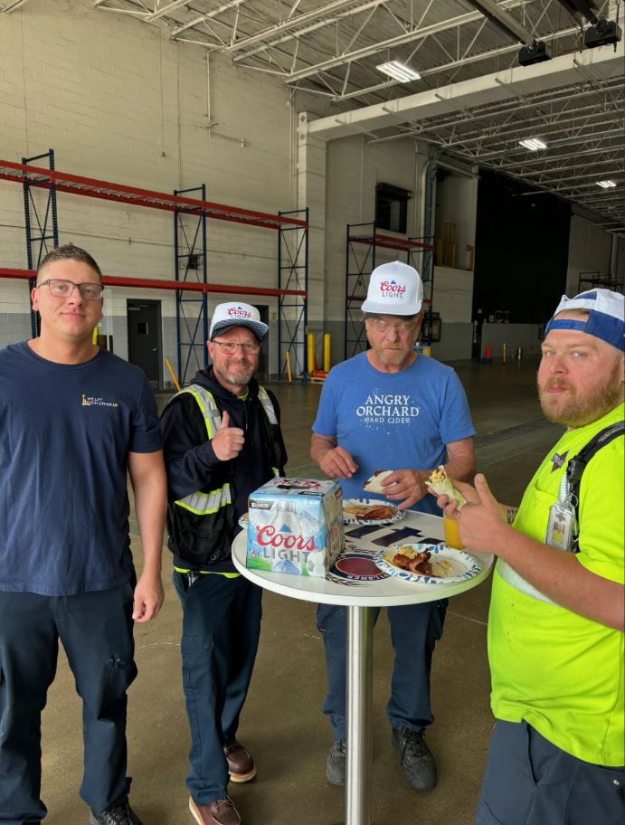 Summer cookouts to celebrate and thank our employees.