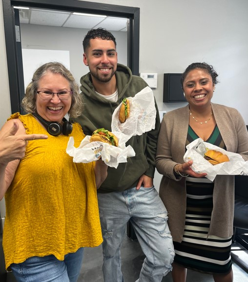 Leadership provided the entire company with cheeseburgers to Celebrate National Cheeseburger Day at the office!