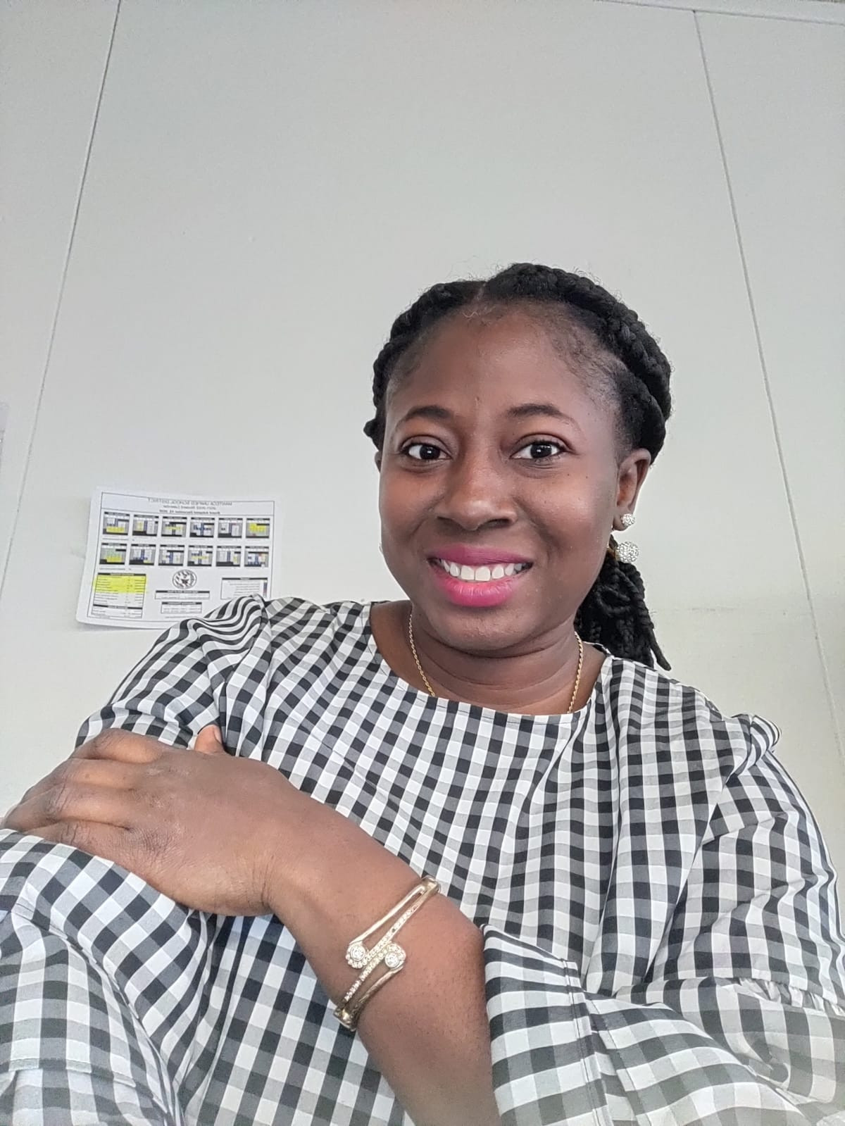 Ola Okosun, Behavior Analyst and Associate Clinic Director during client program development