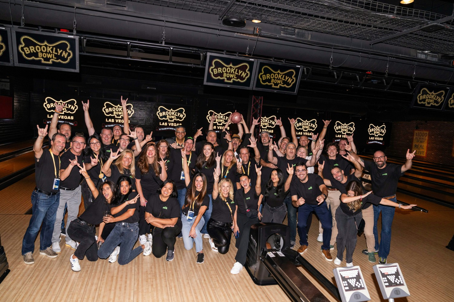 Our Groove team knows how to work hard and celebrate our successes together! Photo from after Client Appreciation Party.