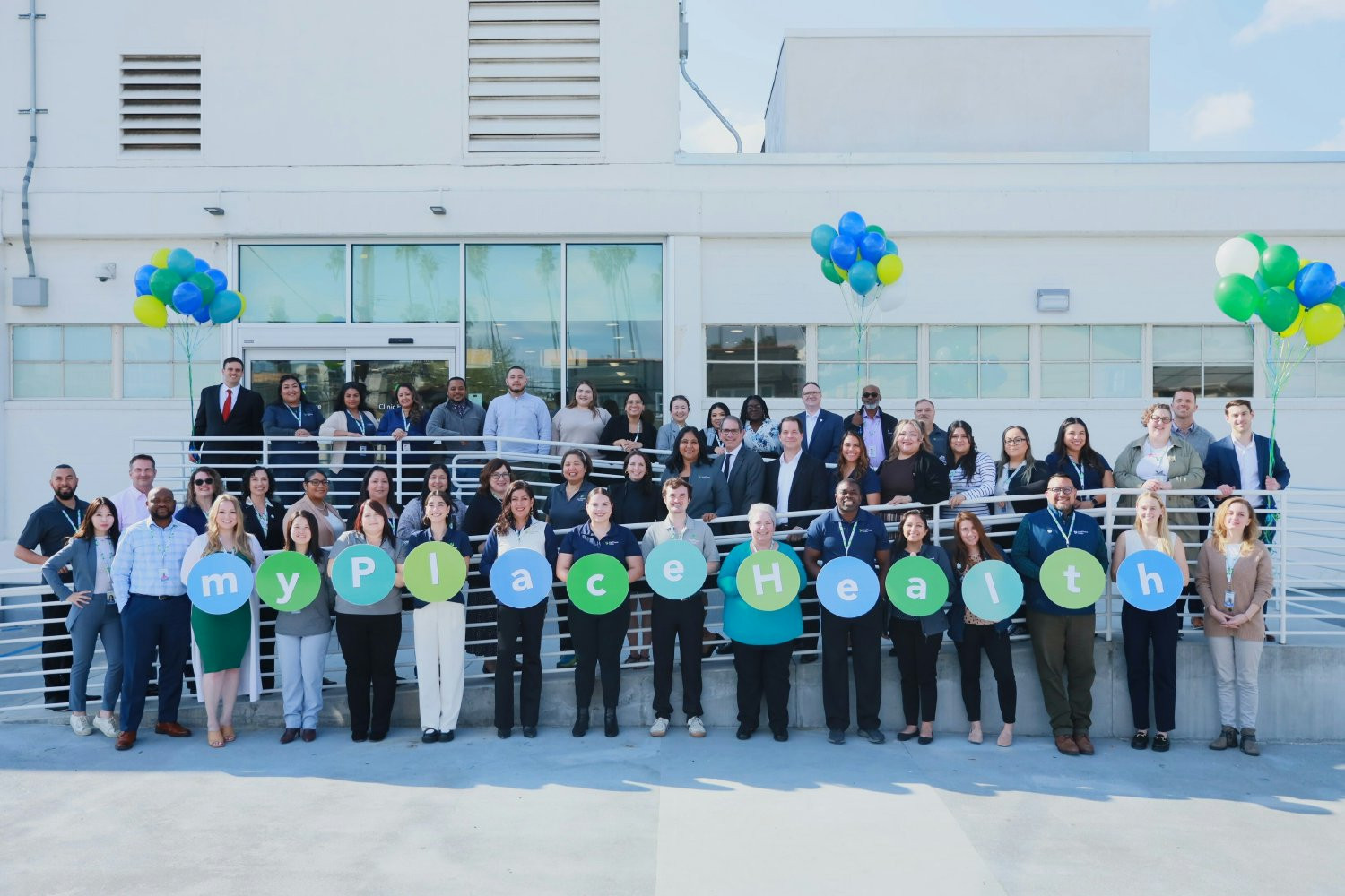 Celebrating the Grand Opening of our first day health center!