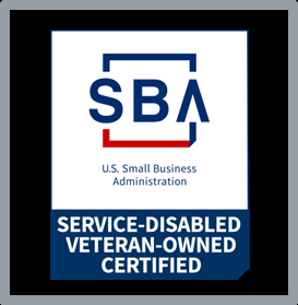 We are 8(a) certified SDVOSB!