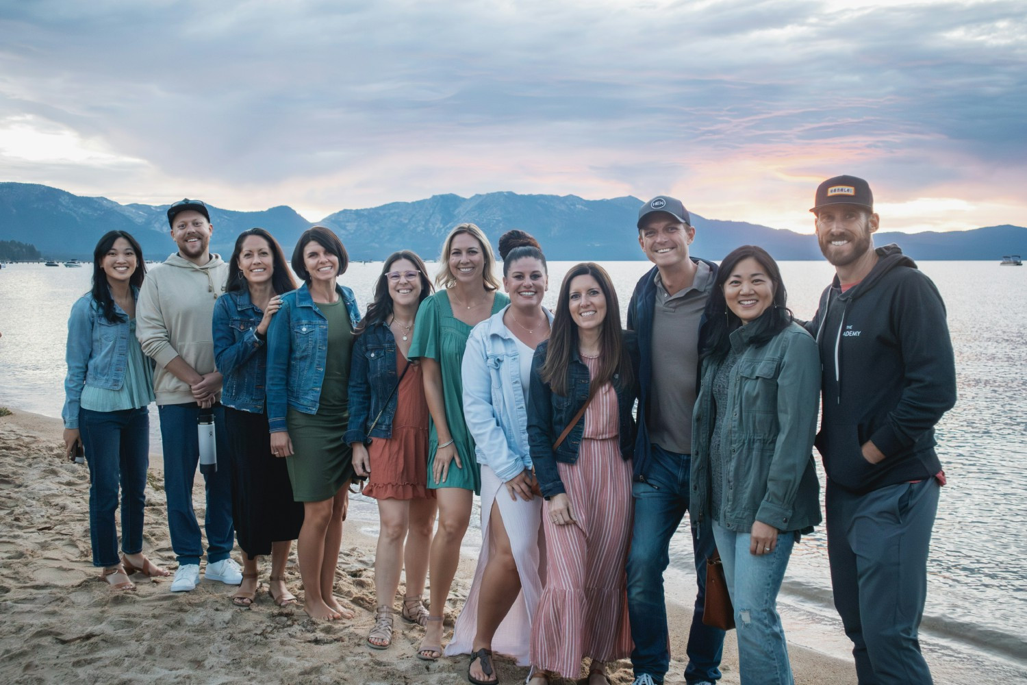 Sunset at Tahoe during one of our annual planning retreats.