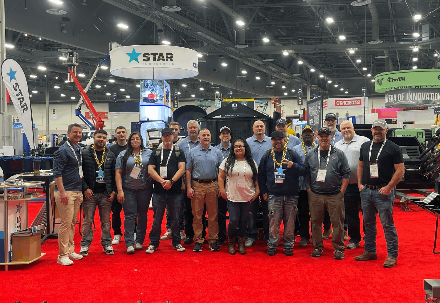 Our team representing Star Industries at the ARA Show in Las Vegas!