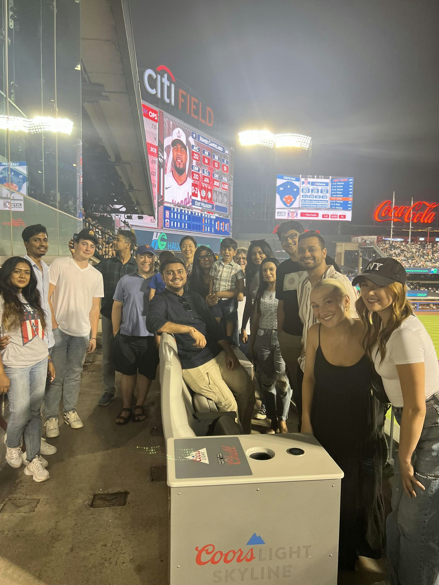 Team Bonding Event at the Mets Game.