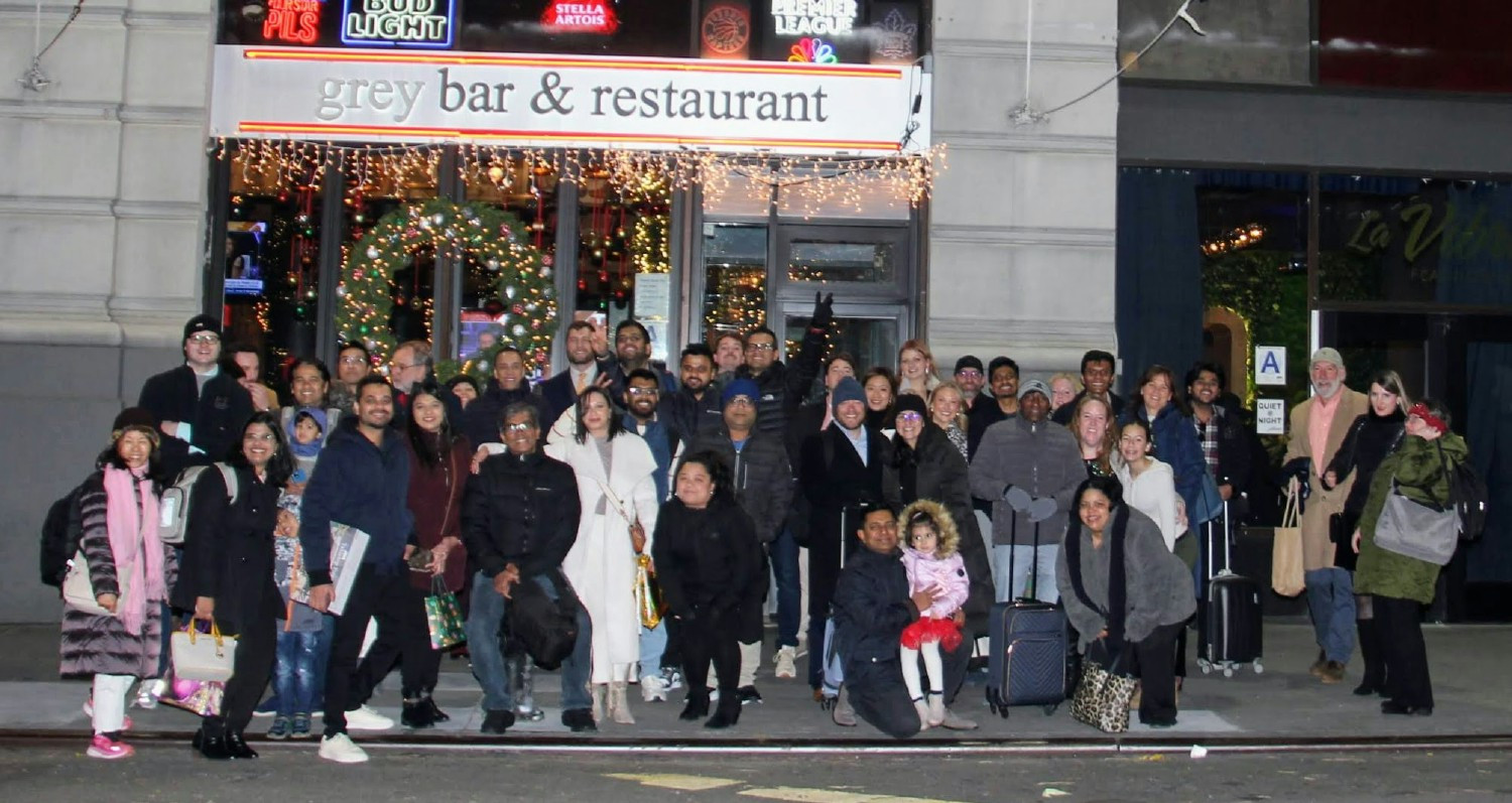 2024 Company Holiday Party Group Photo.